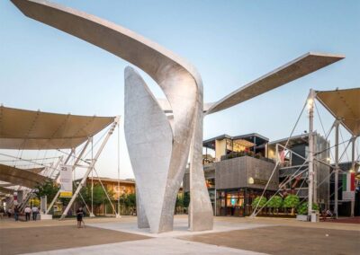 STATUE LIBESKIND EXPO 2015